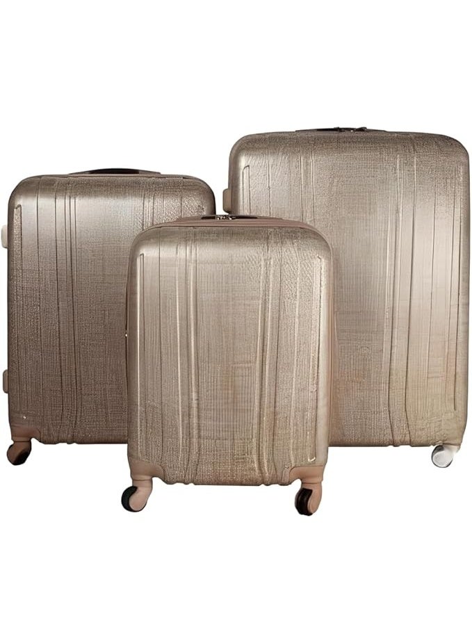 24-Inch Medium Hardshell Travel Luggage 4-Wheel 360 Spinner Trolley Bag with Combination Lock and Telescopic Handle